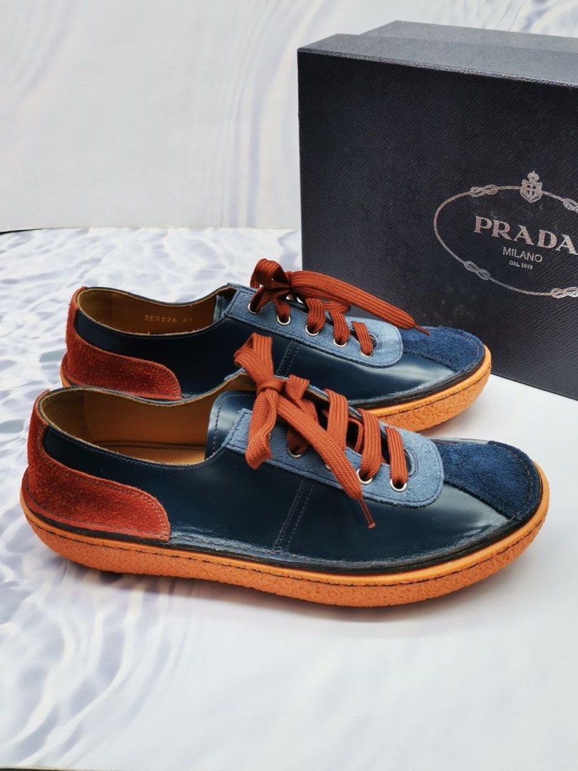 PRADA MEN'S TRAINERS SUEDE LEATHER, Men's Fashion, Footwear, Sneakers on  Carousell