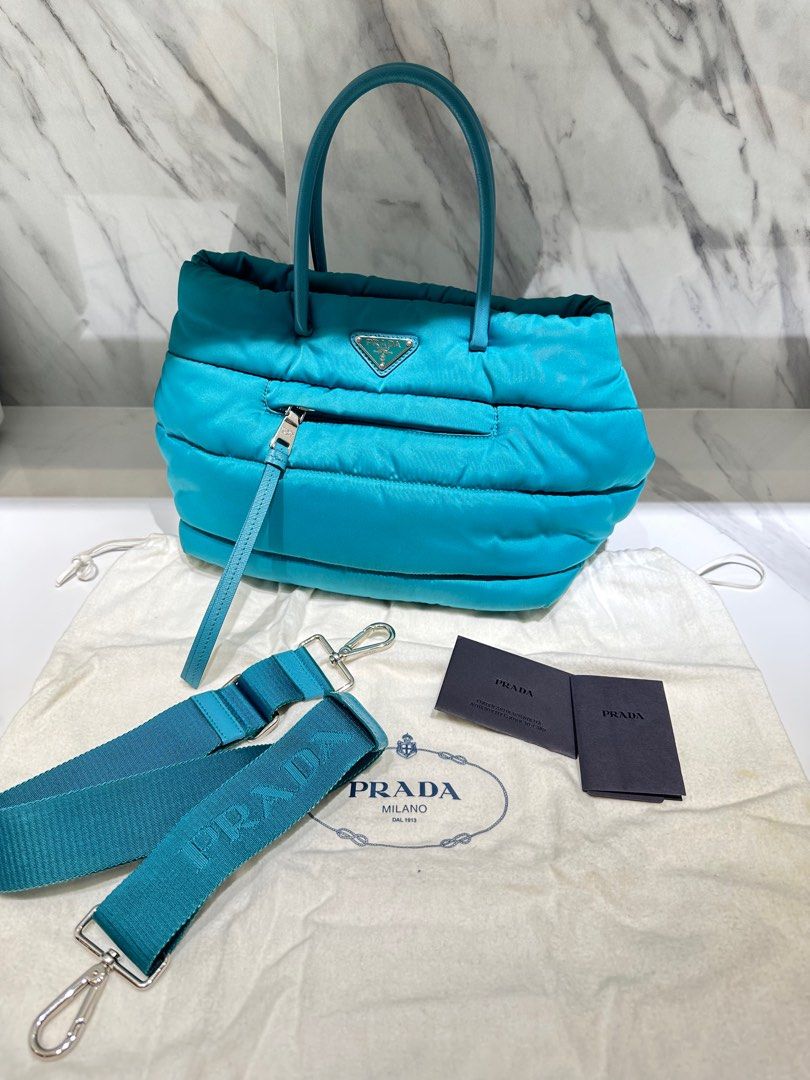 Prada tessuto bomber discount bag