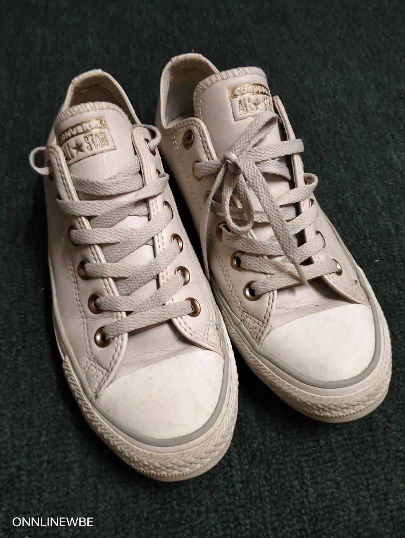 Preloved Leather Converse Sneakers Women s Fashion Footwear