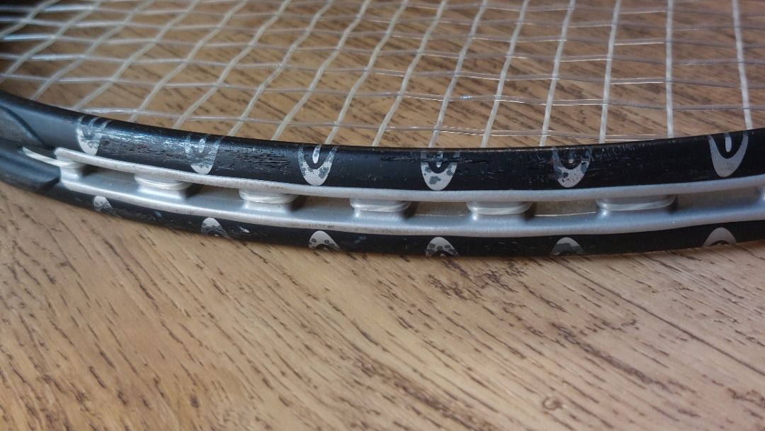 prince exo black 100 tennis racket, Sports Equipment, Sports & Games