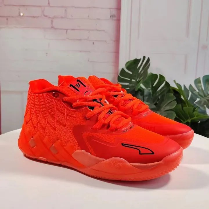 Puma lamelo red on Carousell