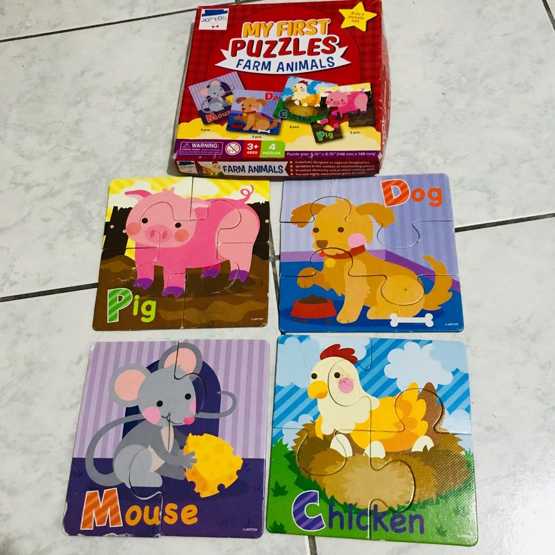 Puzzle toy for kids 2 (Category: Board Games & Puzzles) located in Quezon City. Submitted by queerlady (Listing ID 1216674715, Image 1). Description: EUC with box.