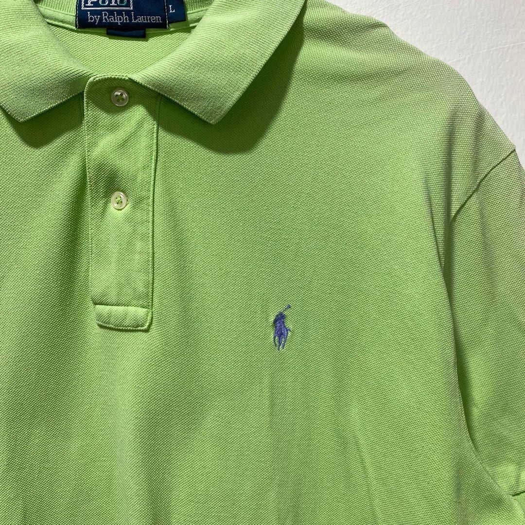 Ralph Lauren Polo Shirt (lime) on Carousell