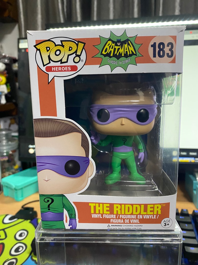 [RANDOM STEAL 4] The Riddler Classic 1966 TV Funko Pop!, Hobbies & Toys ...