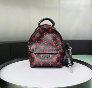 LNIB LV Mini Palm Spring Backpack Monogram Canvas GHW, Luxury, Bags &  Wallets on Carousell