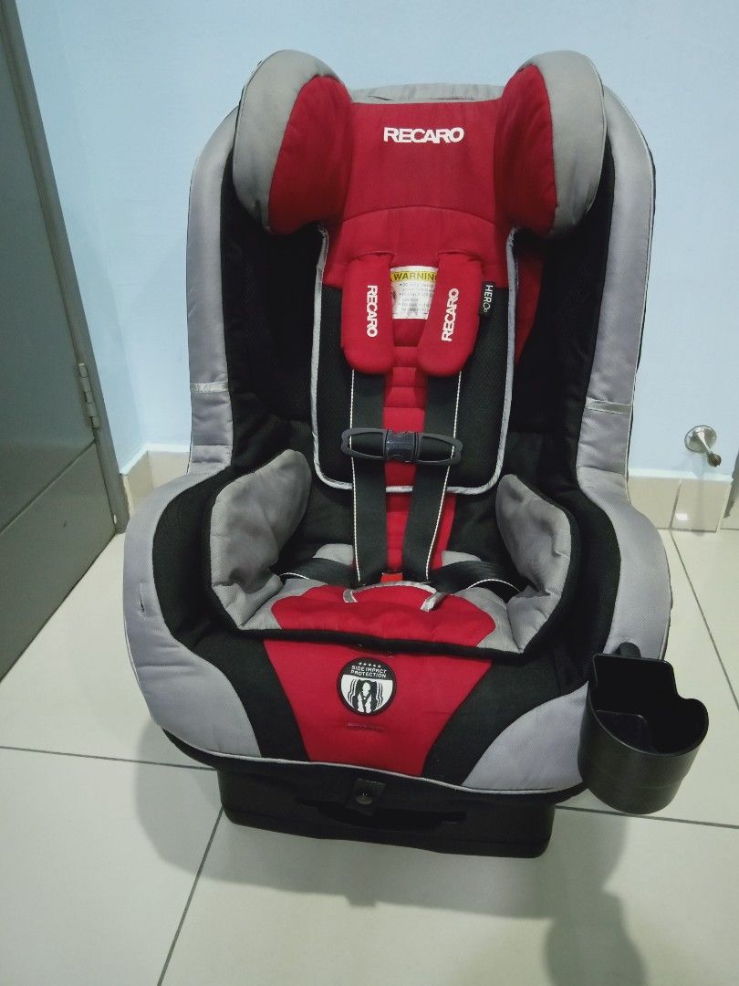 Recaro performance hero isofix car seat, Babies & Kids, Going Out, Car