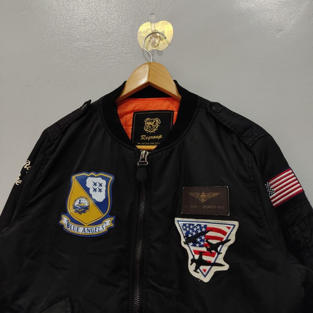 Us navy blue angels jacket discount