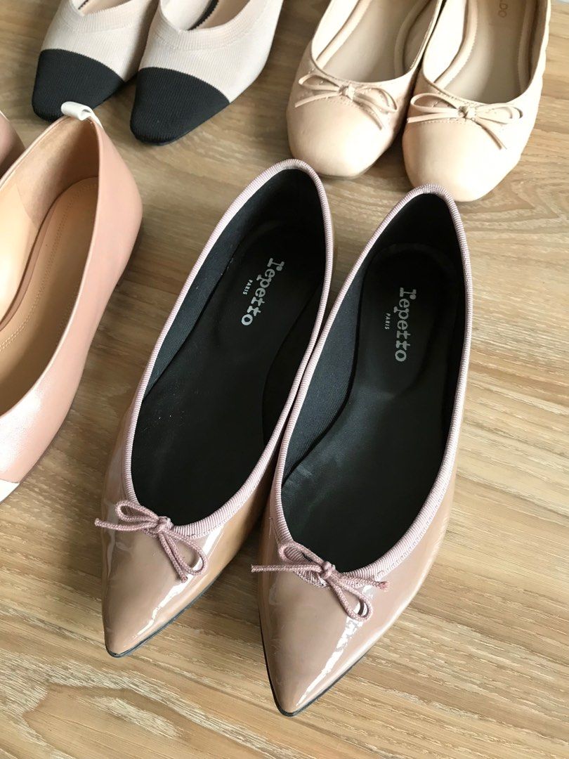 Repetto black ballet sale flats