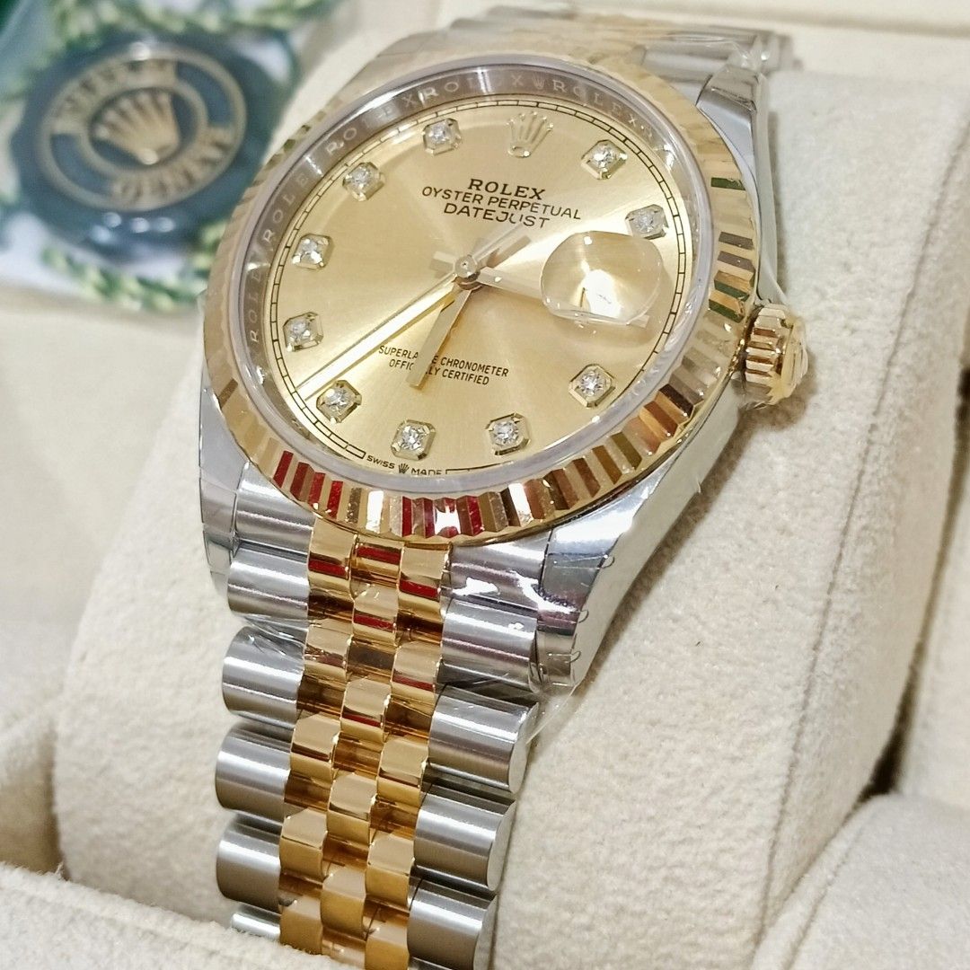 Datejust 36 sales two tone