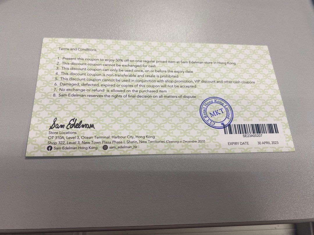 sam edelman coupon 50 off coupon Carousell