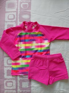 Sandbox Rashguard Pink Rainbow
