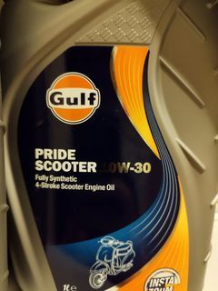 Scooter Fully Synthetic Engine oil Gulf 10w-30
