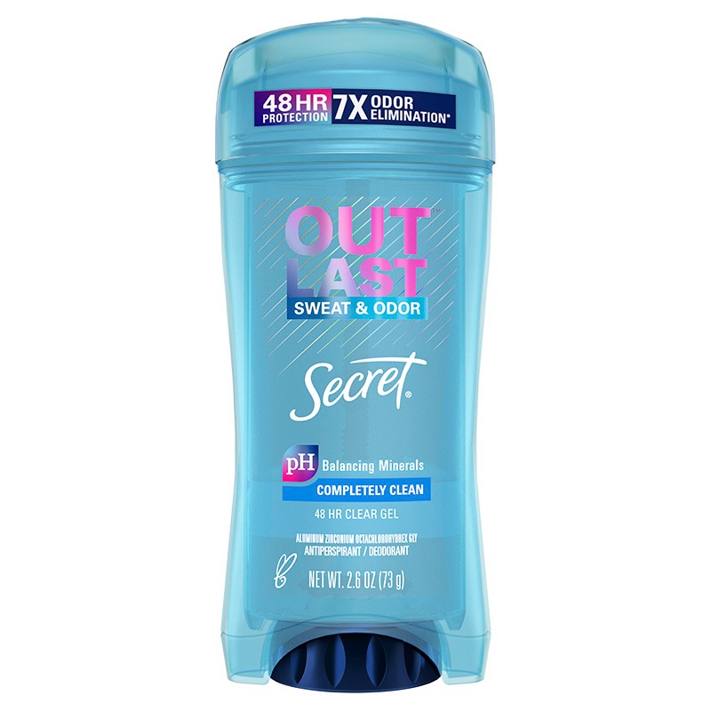 Secret Outlast Invisible Solid Antiperspirant Deodorant For Women Completely Clean Usa