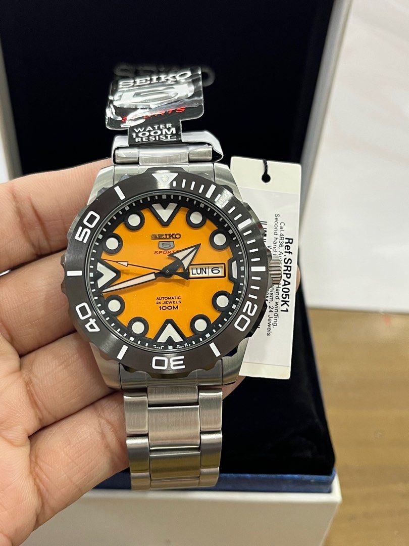 Seiko Sports Automatic Brandnew100%Original, Men's Fashion, Watches &  Accessories, Watches on Carousell