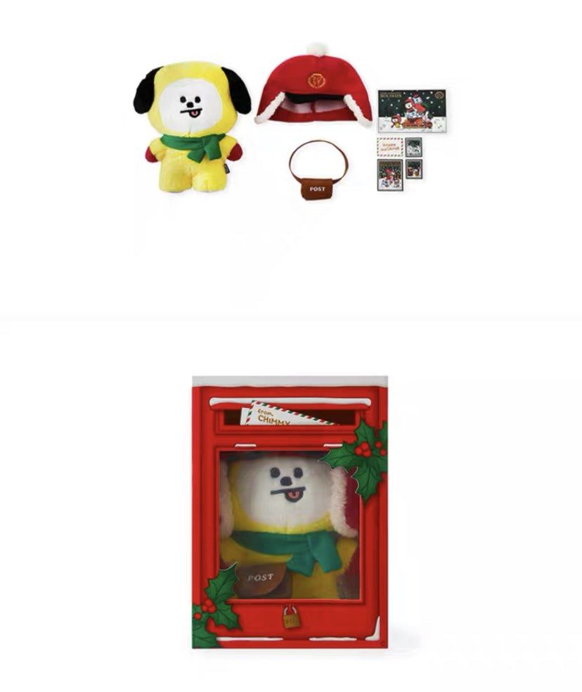 [Selfcollection] BT21 Christmas Plush, Hobbies & Toys, Memorabilia