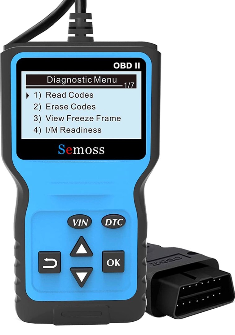 Semoss OBD2 Scanner Tester with Live Data,Wired Fault Code Reader Car