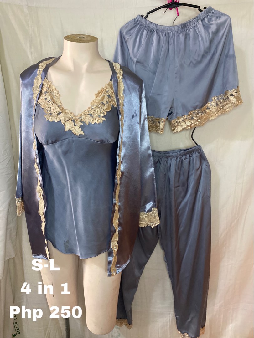 SILK PANTULOG, Women's Fashion, Undergarments & Loungewear on Carousell