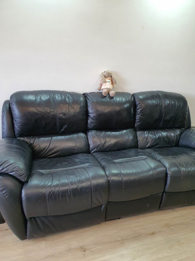 Sofa the most comfortable leather sofa!, Furniture & Home Living