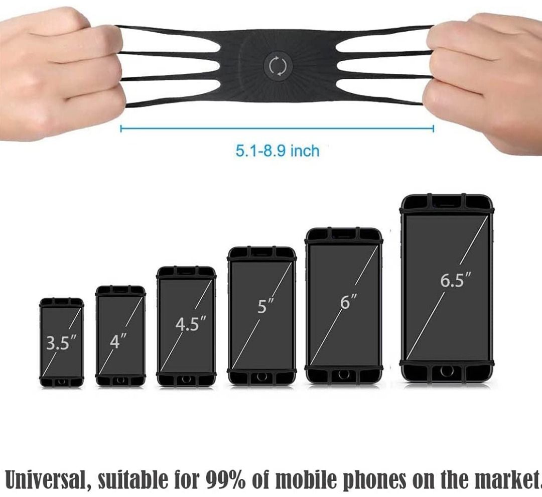 Cell phone clearance armband
