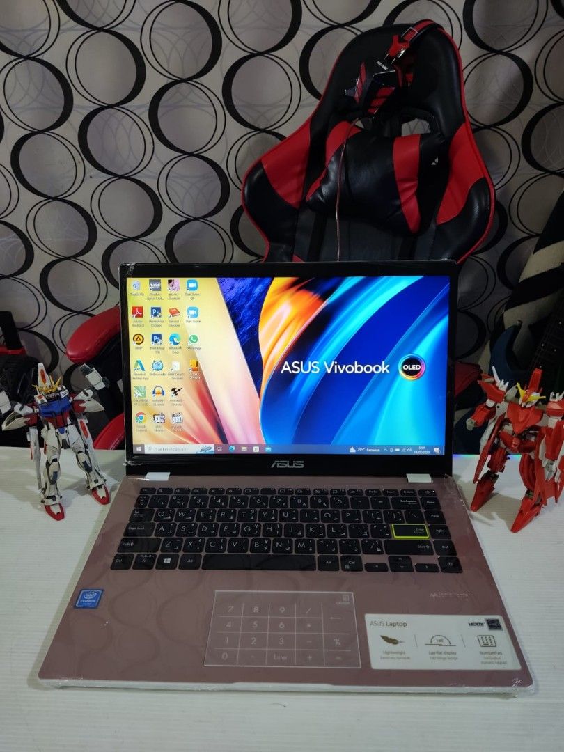 Ssd Laptop Asus Vivobook E410ma Intel N4020 Ram 4gbssd Slim Mulus Murah Siap Kerja Kuliah 5715