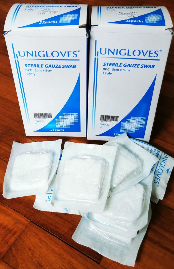 Sterile NonWoven Gauze Swabs / Sterile Cotton Balls / Sterile Gauze