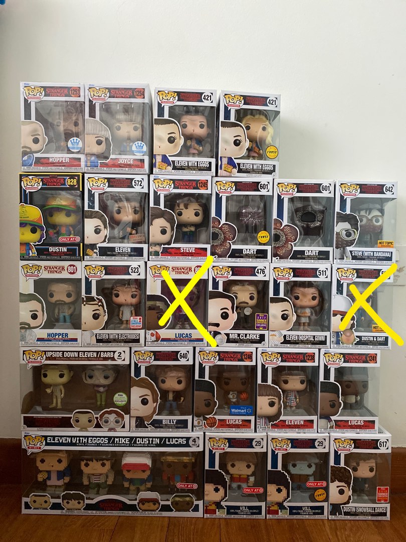Stranger Things Funko Pop Lot Hobbies Toys Toys Games on