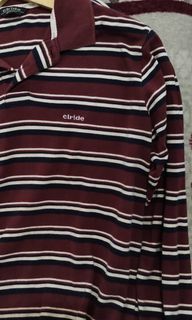 Stripe polo rugby