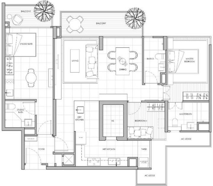 Studio Room Heron Bay (from 1 Apr 23), Property, Rentals, Room Rentals