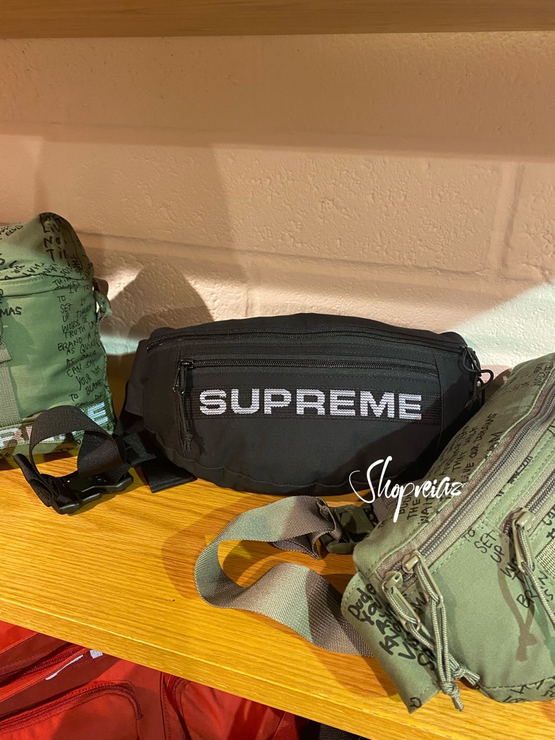 supreme 23ss Field Waist bag blackファッション - バッグ