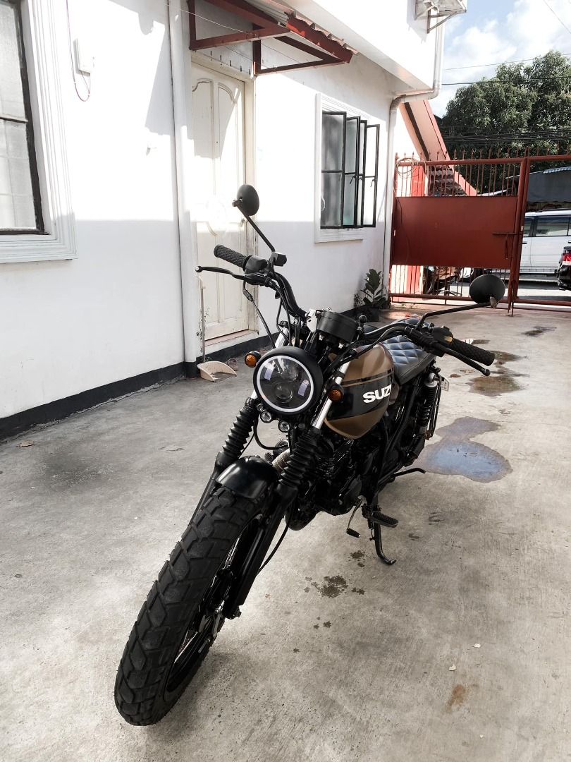 Suzuki gs clearance 150 scrambler