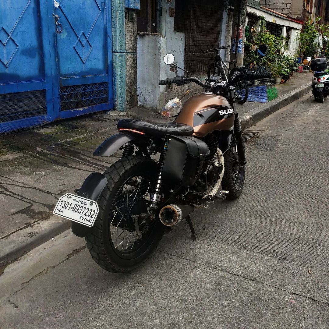 Suzuki gixxer scrambler hotsell