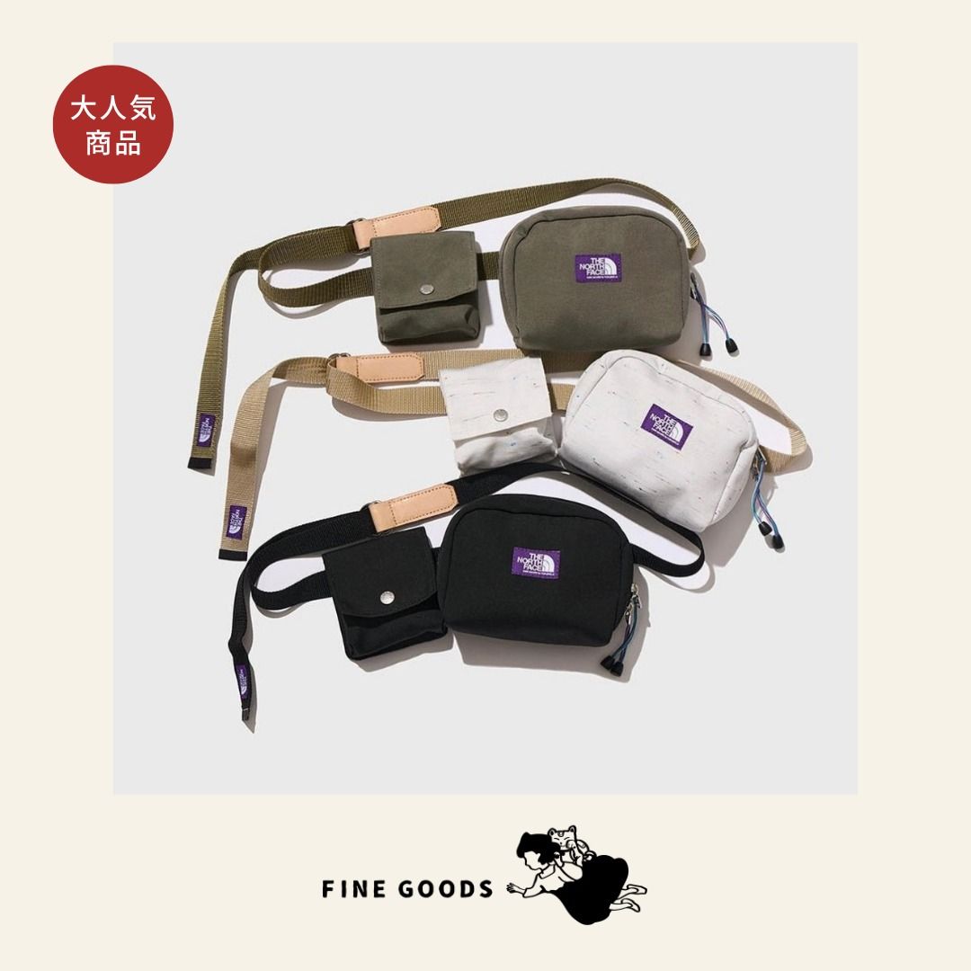 The north face purple label waist bag cheap