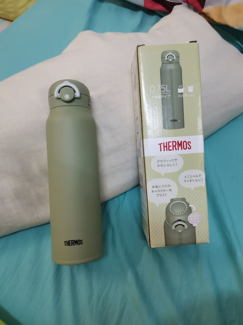 Thermos original Flask 750ML dented, Furniture & Home Living