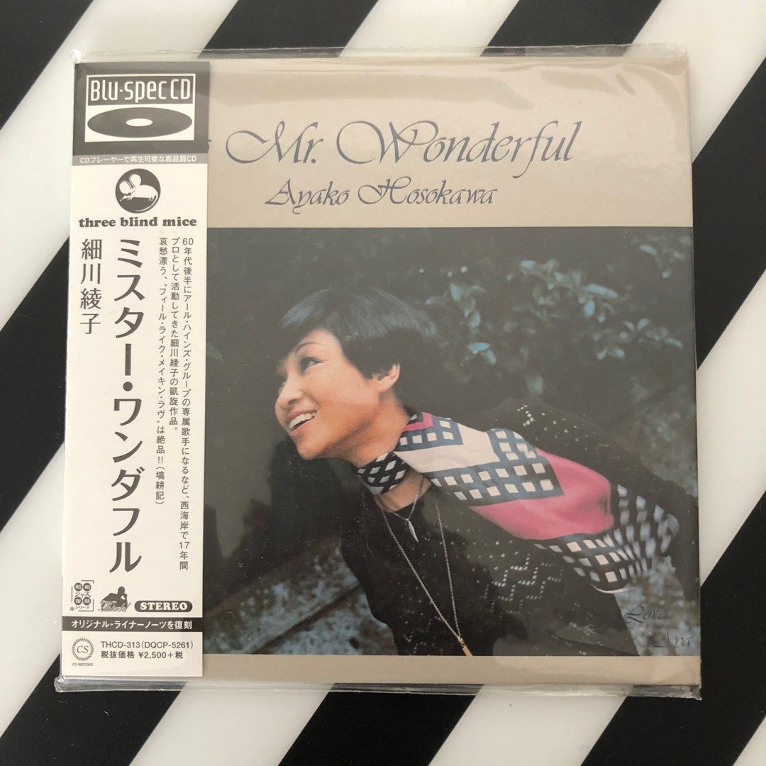 爵士名盤（TBM) 三盲鼠系列細川綾子- Mr Wonderful(Blu-spec CD), 興趣