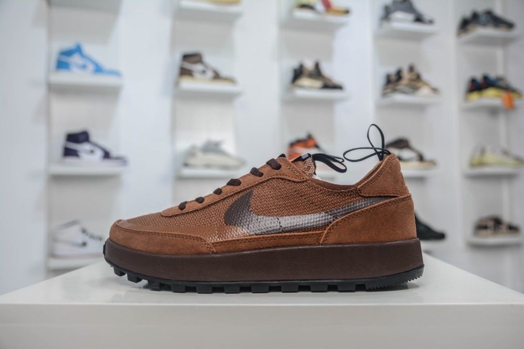 Tom Sachs x NikeCraft General Purpose Shoe Field Brown DA6672-201