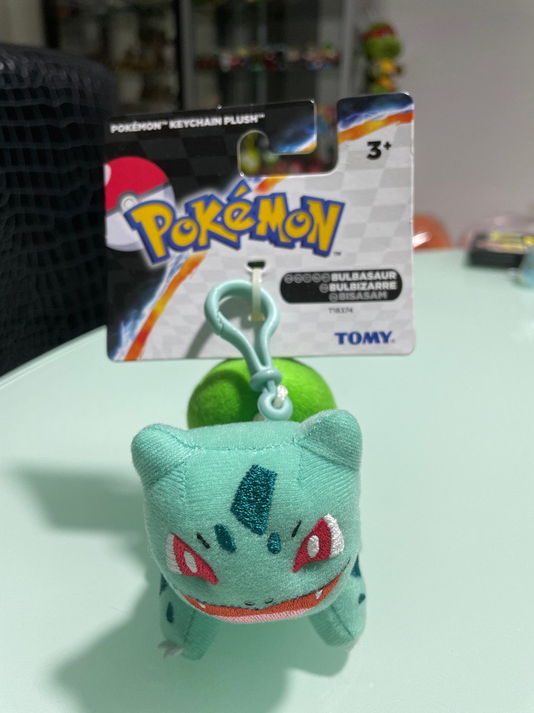 Tomy Pokemon Bulbasaur Keychain Plush, Hobbies & Toys, Toys & Games on