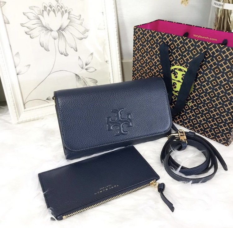 Tory burch on sale thea wallet crossbody