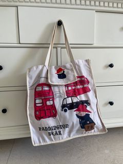 Tote Bag kertas lipat lunch bag size 35 x 40 x 10