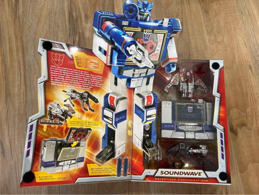 Transformers Decepticon Soundwave Commemorative Edition, Hobbies & Toys ...