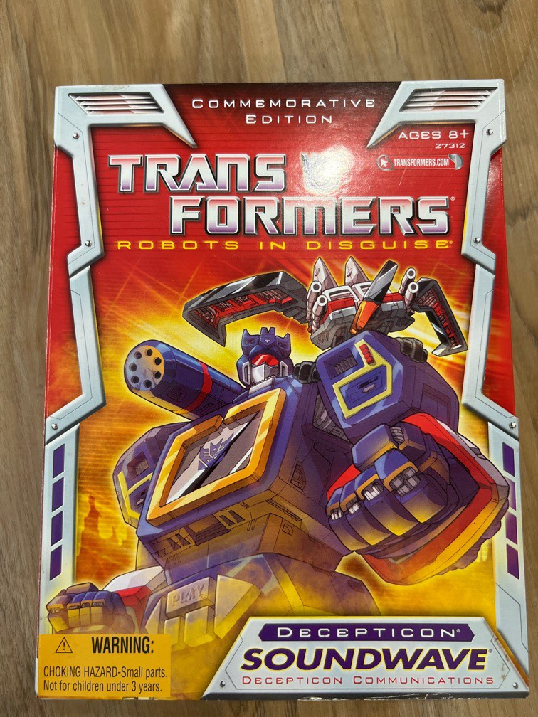 Transformers Decepticon Soundwave Commemorative Edition, Hobbies & Toys ...