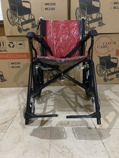 Travel Wheelchair red