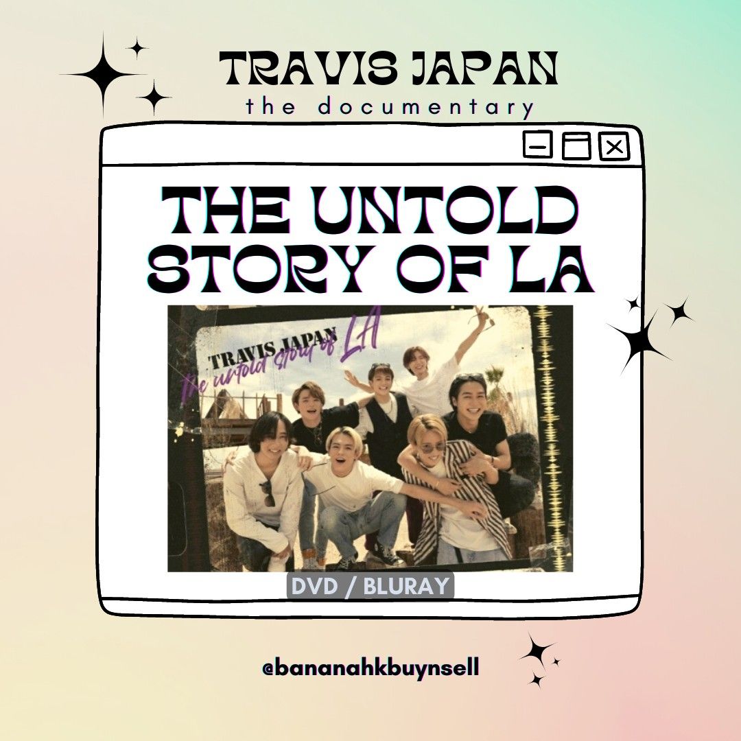 🐯Travis Japan - The untold story of LA - 紀錄片bluray dvd 代購