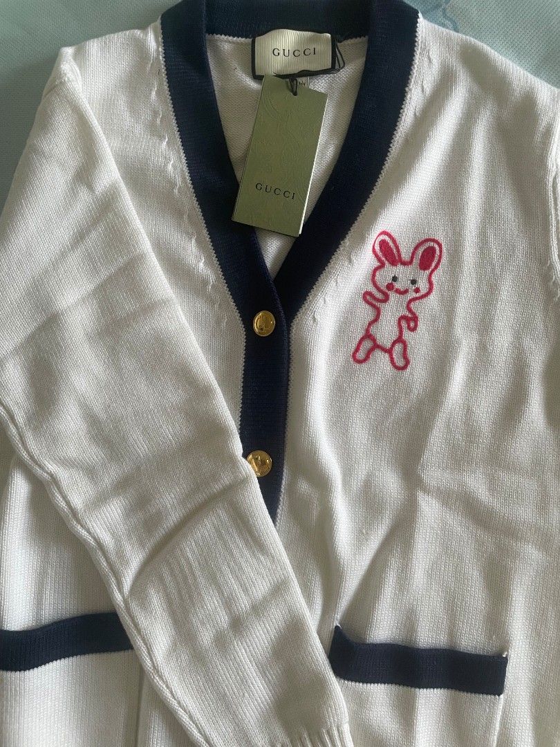 Gucci discount rabbit cardigan