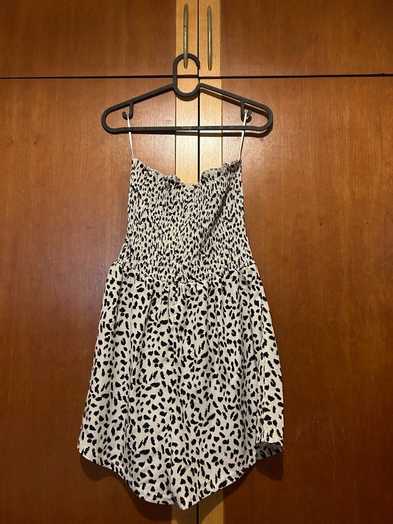 Animal print shop dress valley girl
