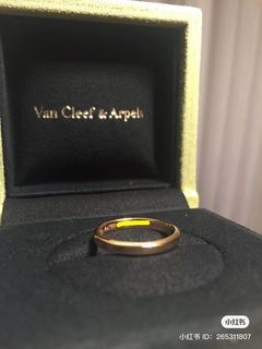 Van Cleef & Arpels ring Toujours 2.5mm with box