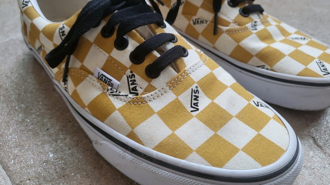 Vans Old Skool Yellow Checkered