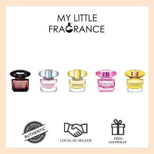 Versace miniatures collection shop 5 piece prices
