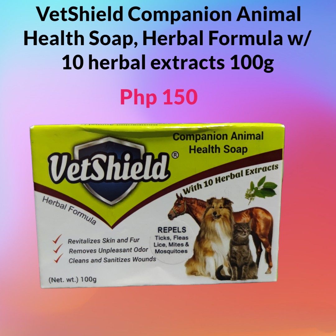 Vetshield Companion Animal Health Soap, Pet Supplies, Health & Grooming on  Carousell