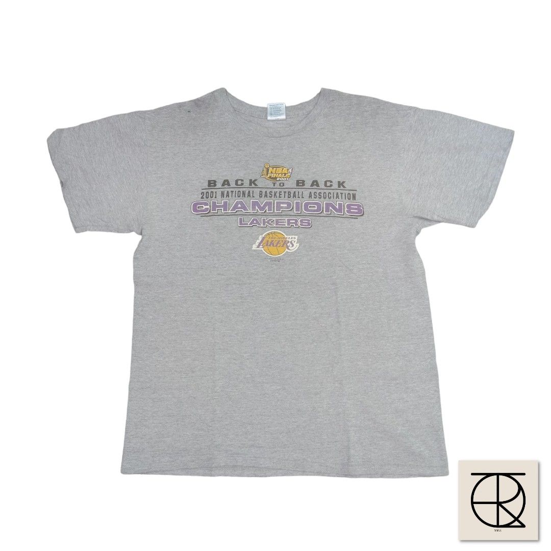 2001 Los Angeles Lakers Vintage Champion Kobe Collection Unisex T-Shirt -  Teeruto