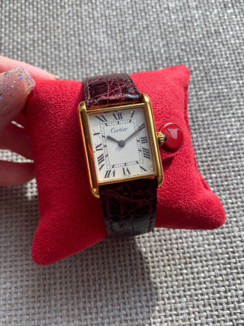 Cartier tank clearance solo vintage